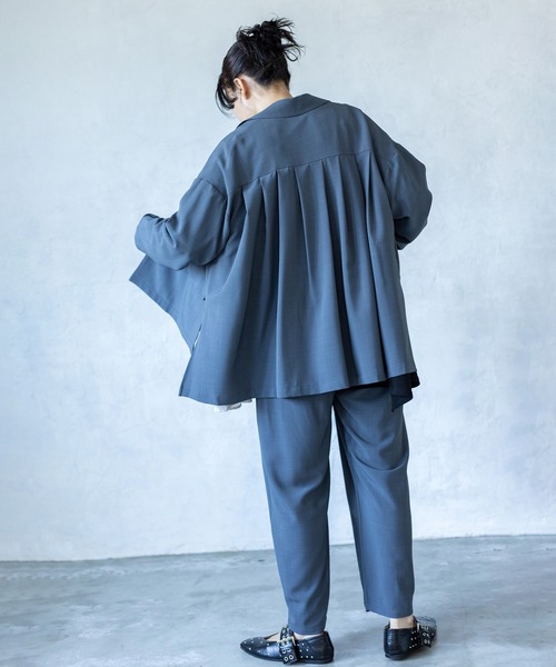 OSMOSIS(オズモーシス)の「タックパンツ(その他パンツ・レディース・グレー/ベージュ/ブラック・ONE SIZE)」の13枚目の写真