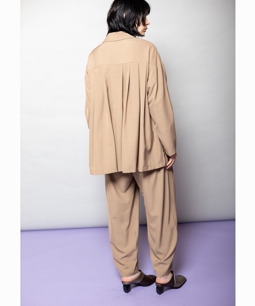 OSMOSIS(オズモーシス)の「タックパンツ(その他パンツ・レディース・グレー/ベージュ/ブラック・ONE SIZE)」の18枚目の写真