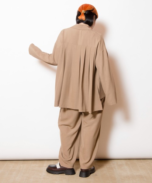 タックパンツ（その他パンツ）｜OSMOSIS（オズモーシス）の
