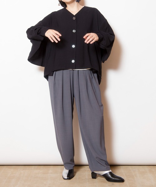 新品　オズモーシス　タック　パンツ タックパンツ（その他パンツ）｜OSMOSIS（オズモーシス）の