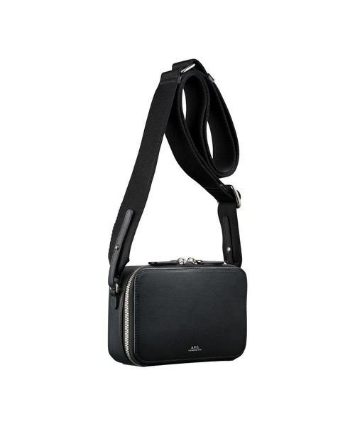 A.P.C.（アーペーセー）の「CAMERA BAG SOHO  /25A（ショルダーバッグ・メンズ・ブラック・ONESIZE）」の6枚目の写真