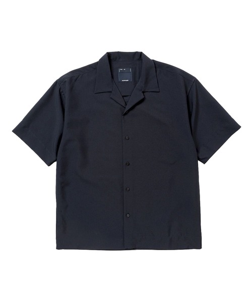meanswhile（ミーンズワイル）の「Tropical Side Slit Open Collar SH（シャツ/ブラウス・メンズ・ベージュ系その他/オフホワイト/ネイビー・4(XL)/3(L)/2(M)）」の3枚目の写真