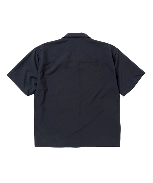 meanswhile（ミーンズワイル）の「Tropical Side Slit Open Collar SH（シャツ/ブラウス・メンズ・ベージュ系その他/オフホワイト/ネイビー・4(XL)/3(L)/2(M)）」の4枚目の写真