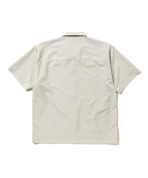 meanswhile（ミーンズワイル）の「Tropical Side Slit Open Collar SH（シャツ/ブラウス・メンズ・ベージュ系その他/オフホワイト/ネイビー・4(XL)/3(L)/2(M)）」の8枚目の写真