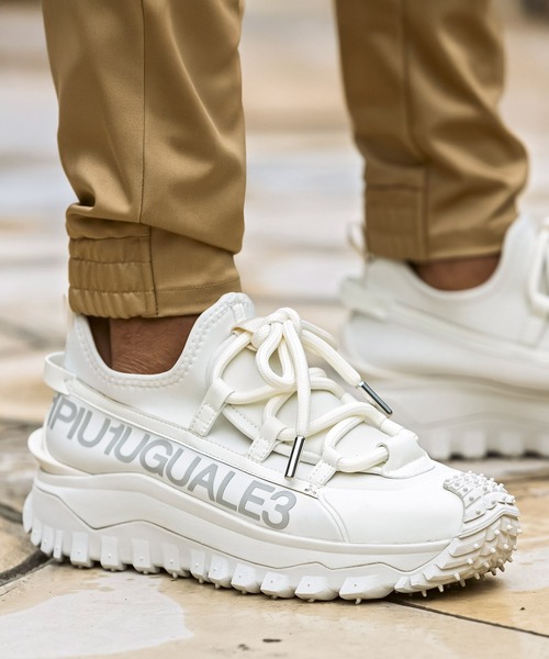 1piu1uguale3 ウノピゥウノウグァーレトレ シューズ 43 オフホワイト メンズ 1PIU1UGUALE3 RELAX(ウノピゥウノウグァーレトレ リラックス