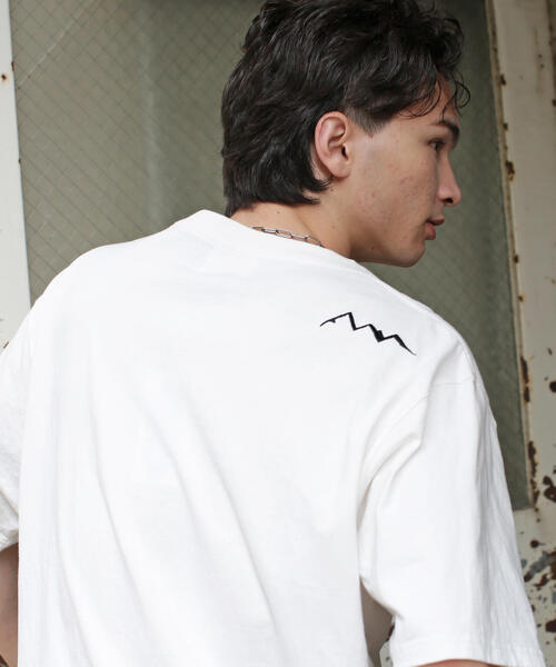 MANASTASH(マナスタッシュ)の「MANASTASH/マナスタッシュ/MANA EMB LOGO TEE(Tシャツ/カットソー・メンズ・ベージュ/ホワイト/ネイビー/ブラック・S/XL/M/L)」の14枚目の写真