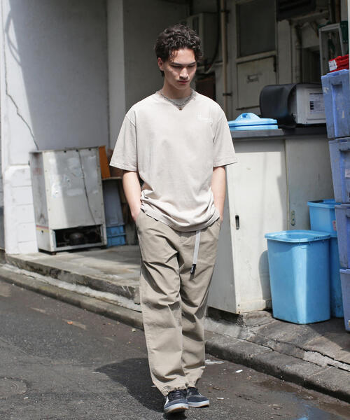 MANASTASH(マナスタッシュ)の「MANASTASH/マナスタッシュ/MANA EMB LOGO TEE(Tシャツ/カットソー・メンズ・ベージュ/ホワイト/ネイビー/ブラック・S/XL/M/L)」の19枚目の写真