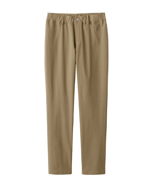 Tuche(トゥシェ)の「Tuche/トゥシェ ストレートパンツ レーヨン混素材 ストレッチ(その他パンツ・レディース・ブラック/オリーブ/ネイビー/ベージュ・MEDIUM/LARGE/X-LARGE)」の3枚目の写真