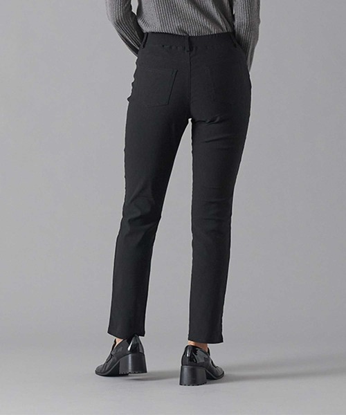 Tuche(トゥシェ)の「Tuche/トゥシェ ストレートパンツ レーヨン混素材 ストレッチ(その他パンツ・レディース・ブラック/オリーブ/ネイビー/ベージュ・MEDIUM/LARGE/X-LARGE)」の9枚目の写真