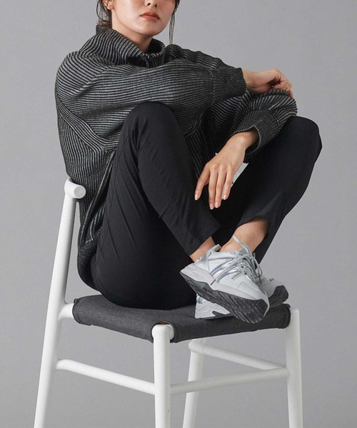 Tuche(トゥシェ)の「Tuche/トゥシェ ストレートパンツ レーヨン混素材 ストレッチ(その他パンツ・レディース・ブラック/オリーブ/ネイビー/ベージュ・MEDIUM/LARGE/X-LARGE)」の17枚目の写真