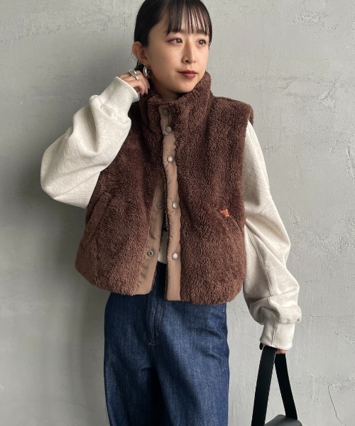 ユニバーサルオーバーオール　ベスト UNIVERSAL OVERALL/ユニバーサルオーバーオール] 別注 ショート丈