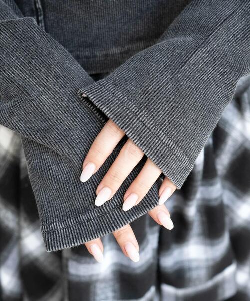 WEGO(ウィゴー)の「WEGO/【25年秋冬新作】ヴィンテージウォッシュネックリボントップス(Tシャツ/カットソー・レディース・ブラウン・FREE)」の20枚目の写真