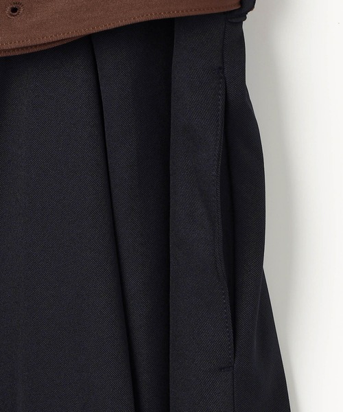 NICOLE CLUB（ニコル　クラブ）の「バイカラーケープ風ワンピース（ワンピース・レディース・ネイビー/グリーン/オフホワイト・MEDIUM）」の18枚目の写真