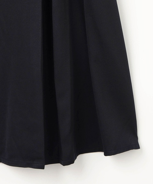 NICOLE CLUB（ニコル　クラブ）の「バイカラーケープ風ワンピース（ワンピース・レディース・ネイビー/グリーン/オフホワイト・MEDIUM）」の20枚目の写真