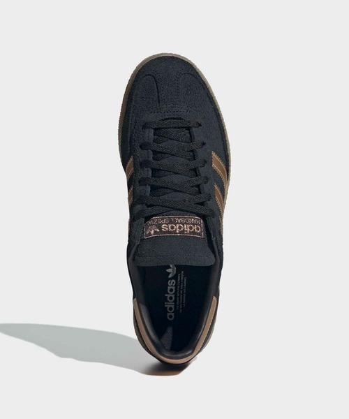 adidas（アディダス）の「ハンドボール スペツィアル シューズ / HANDBALL SPEZIAL SHOES / アディダスオリジナルス adidas Originals（スニーカー・レディース・ブラック・22.0cm/22.5cm/24.0cm/24.5cm/23.0cm/23.5cm/28.5cm/29.0cm/28.0cm/27.5cm/26.0cm/26.5cm/27.0cm/25.0cm/25.5cm）」の2枚目の写真