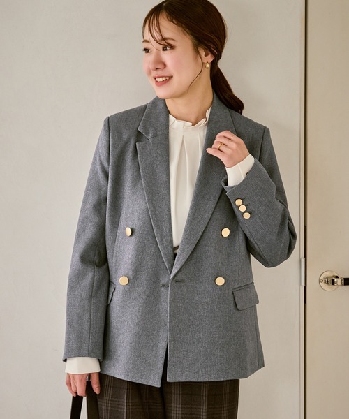 低身長・小柄さんサイズ】レディハンサムシリーズ ウールライク金