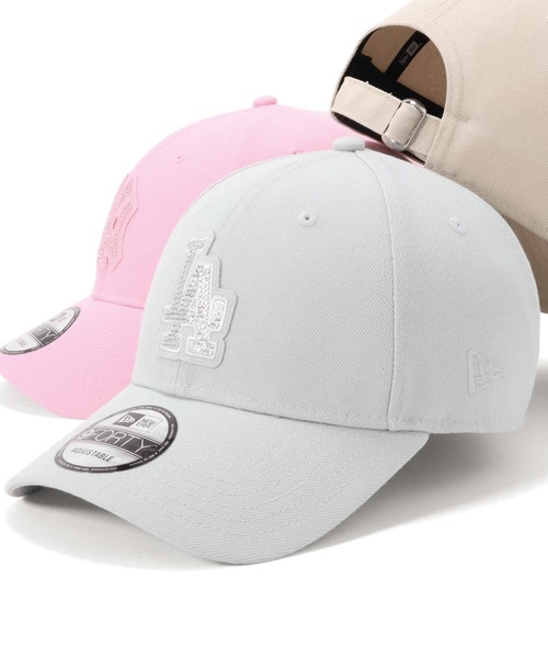 NEW ERA(ニューエラ)の「ニューエラキャップ 9FORTY ラインストーンMLB ONSPOTZ別注(キャップ・レディース・ブラック/ブラック系/ピンク/ホワイト/グレー/カーキ/パープル/ブルー/ピンク系その他2/ピンク系その他/ブラウン/ホワイト系/ベージュ/グレー系その他・FREE)」の6枚目の写真