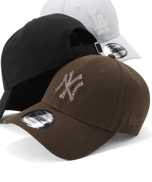 ニューエラキャップ 9FORTY ラインストーンMLB ONSPOTZ別注（キャップ