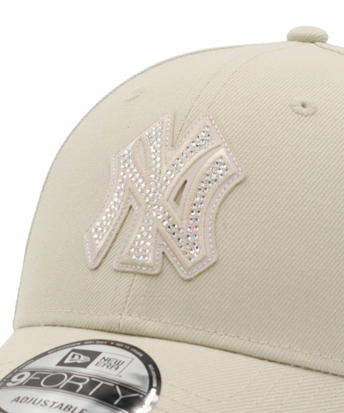 ニューエラキャップ 9FORTY ラインストーンMLB ONSPOTZ別注（キャップ