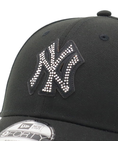 ニューエラキャップ 9FORTY ラインストーンMLB ONSPOTZ別注（キャップ