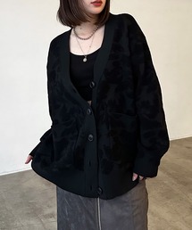 PAGEBOY | フラワージャガードVカーディガン(カーディガン/ボレロ)