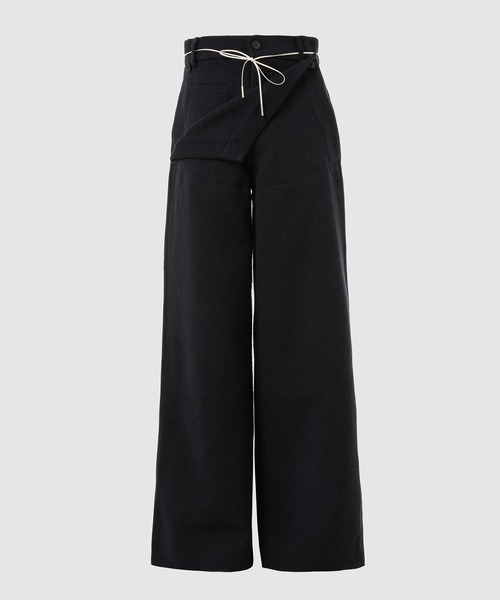 DRIES VAN NOTEN（ドリスヴァンノッテン）の「PENNINES 2197 M.W.PANTS（その他パンツ・メンズ・ネイビー/ブラウン・44/46）」の4枚目の写真