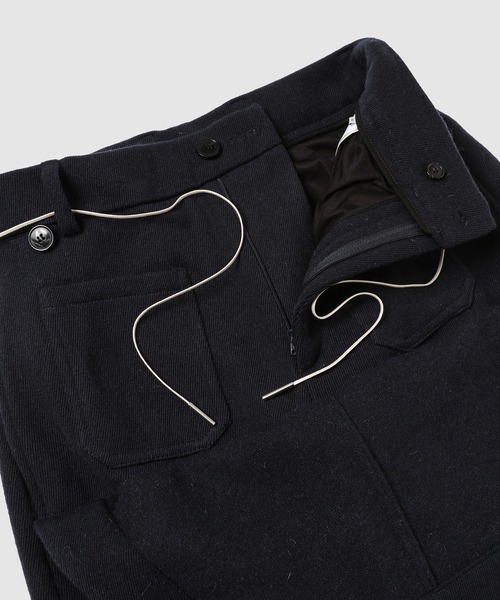 DRIES VAN NOTEN（ドリスヴァンノッテン）の「PENNINES 2197 M.W.PANTS（その他パンツ・メンズ・ネイビー/ブラウン・44/46）」の6枚目の写真