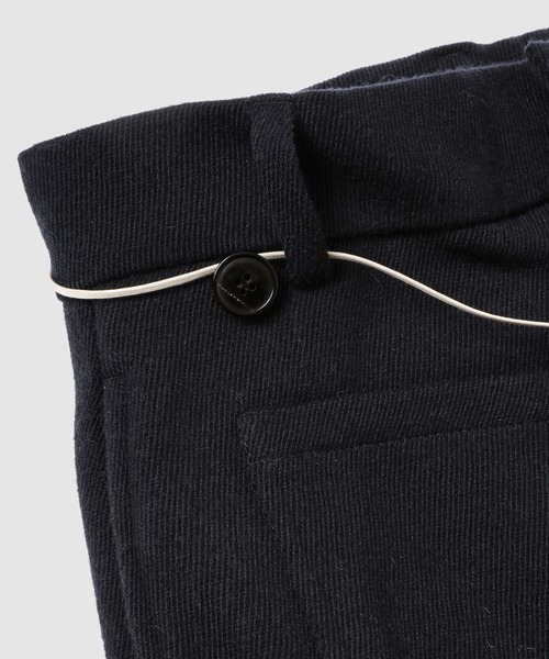 DRIES VAN NOTEN（ドリスヴァンノッテン）の「PENNINES 2197 M.W.PANTS（その他パンツ・メンズ・ネイビー/ブラウン・44/46）」の7枚目の写真