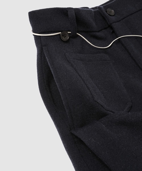 DRIES VAN NOTEN（ドリスヴァンノッテン）の「PENNINES 2197 M.W.PANTS（その他パンツ・メンズ・ネイビー/ブラウン・44/46）」の9枚目の写真