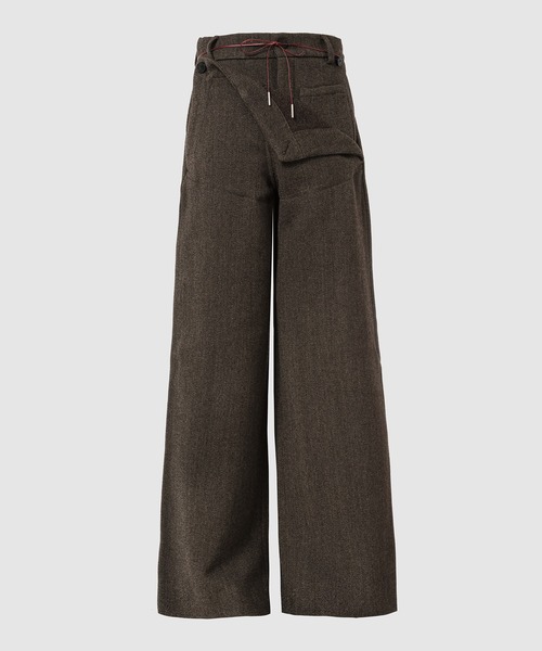 DRIES VAN NOTEN（ドリスヴァンノッテン）の「PENNINES 2197 M.W.PANTS（その他パンツ・メンズ・ネイビー/ブラウン・44/46）」の13枚目の写真