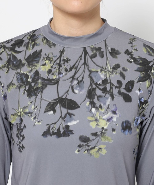 HARE（ハレ）の「シャーリングデザイントップス(HARE)（Tシャツ/カットソー・レディース・オレンジ/ブルー/ブラック/ホワイト/ブラック系その他/グレー・FREE）」の22枚目の写真