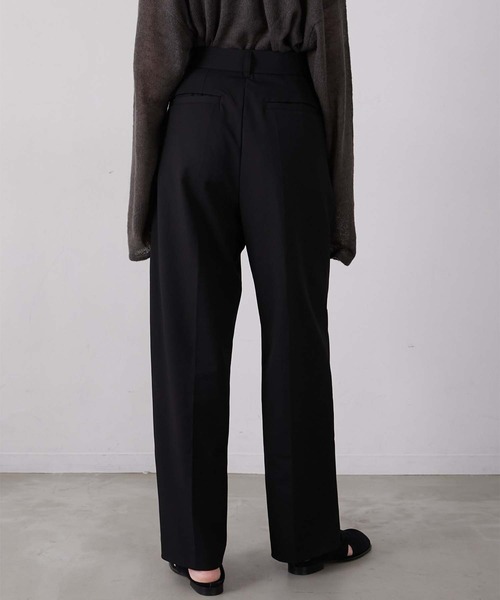 LA PEAU DE GEM(ラポドゥジェム)の「【LA PEAU DE GEM】heavy slacks/ヘビースラックス(スラックス・レディース・ブラウン/グレー/ブラック・2/3/1)」の9枚目の写真