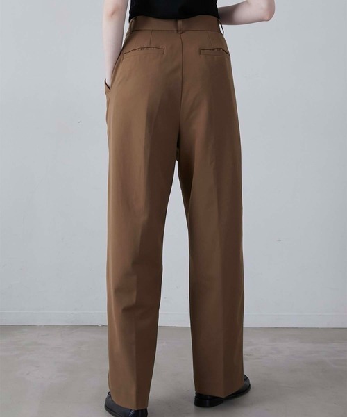 LA PEAU DE GEM(ラポドゥジェム)の「【LA PEAU DE GEM】heavy slacks/ヘビースラックス(スラックス・レディース・ブラウン/グレー/ブラック・2/3/1)」の17枚目の写真