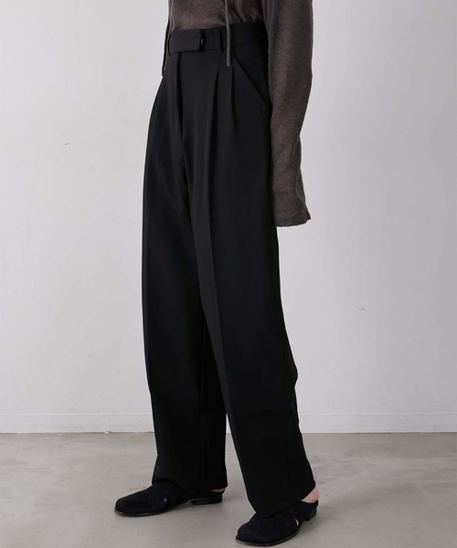 LA PEAU DE GEM(ラポドゥジェム)の「【LA PEAU DE GEM】heavy slacks/ヘビースラックス(スラックス・レディース・ブラウン/グレー/ブラック・2/3/1)」の21枚目の写真