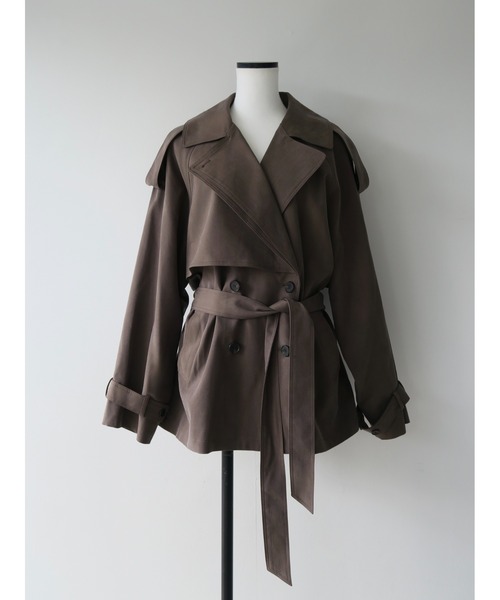 セール】moca classic short trench coat（その他アウター）｜celon