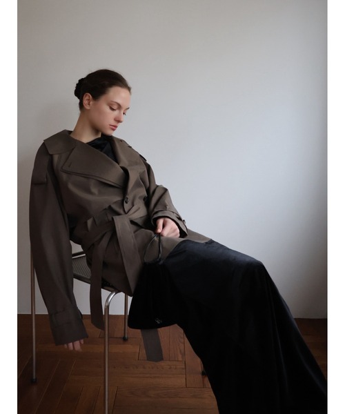 セール】moca classic short trench coat（その他アウター）｜celon
