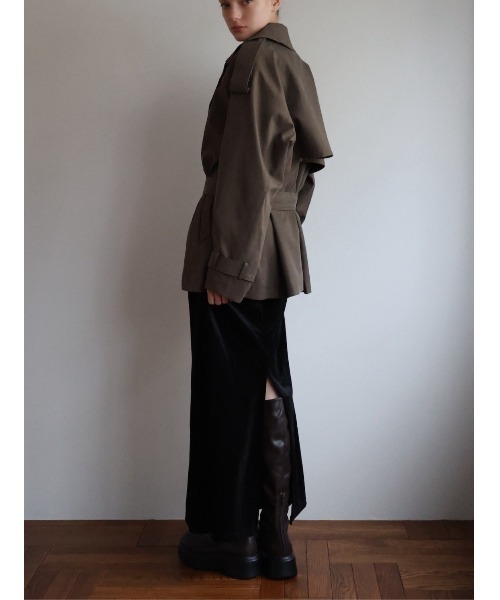 セール】moca classic short trench coat（その他アウター）｜celon