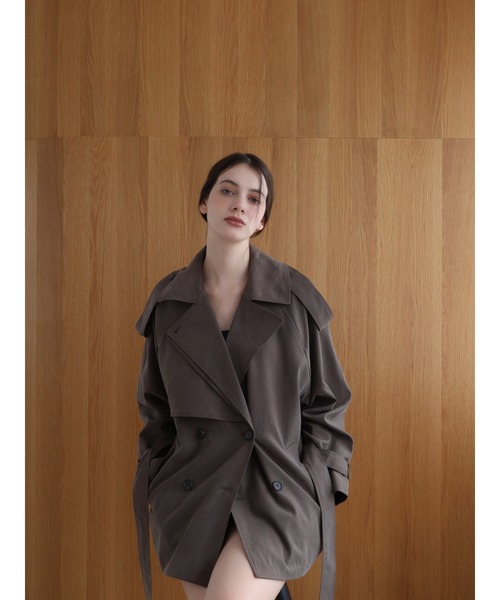 セール】moca classic short trench coat（その他アウター）｜celon