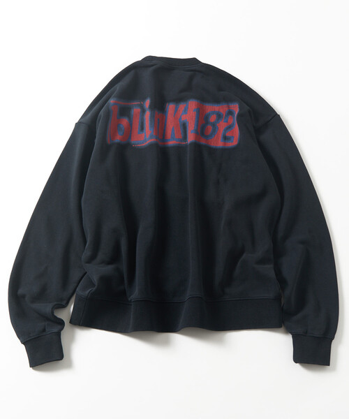 FREAK'S STORE(フリークスストア)の「【EXCLUSIVE】BLINK182 print L/S Tee / ブリンク182 エイリアングラフィックプリント スウェット(スウェット・メンズ・ブラック・MEDIUM/LARGE/X-LARGE)」の9枚目の写真