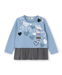 KP | チェックプリーツ 長袖チュニック(チュニック)