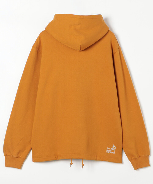 FREAK'S STORE(フリークスストア)の「限定展開 go slow caravan/ゴースローキャラバン CATヘムスピンドルパーカー / 352607(パーカー・メンズ・キャメル/オフホワイト・3/4/2/5)」の4枚目の写真