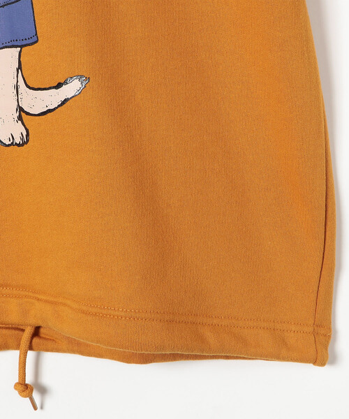FREAK'S STORE(フリークスストア)の「限定展開 go slow caravan/ゴースローキャラバン CATヘムスピンドルパーカー / 352607(パーカー・メンズ・キャメル/オフホワイト・3/4/2/5)」の8枚目の写真