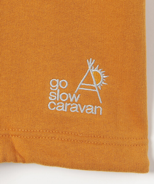 FREAK'S STORE(フリークスストア)の「限定展開 go slow caravan/ゴースローキャラバン CATヘムスピンドルパーカー / 352607(パーカー・メンズ・キャメル/オフホワイト・3/4/2/5)」の12枚目の写真