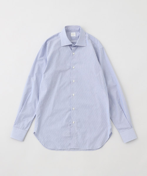 EDIFICE（エディフィス）の「D.SHORT POINTレギュラー ストライプ（シャツ/ブラウス・メンズ・ブルー・41/40/39/38/37）」の3枚目の写真