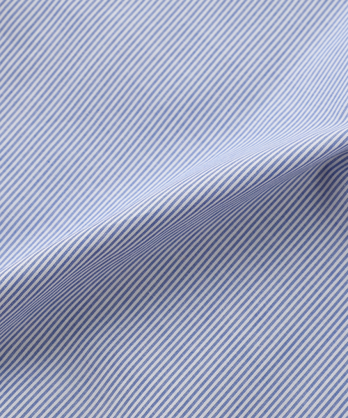 EDIFICE（エディフィス）の「D.SHORT POINTレギュラー ストライプ（シャツ/ブラウス・メンズ・ブルー・41/40/39/38/37）」の4枚目の写真
