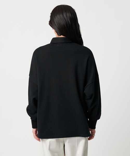 MARW UNITED ARROWS＞ポロカラー オーバー スウェット プルオーバー