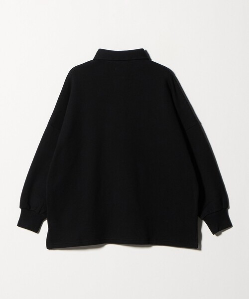 MARW UNITED ARROWS＞ポロカラー オーバー スウェット プルオーバー