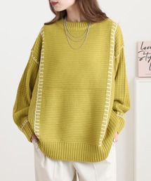 ニット マスタード」に該当するレディースのニット/セーター