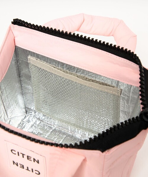 CITEN(シテン)の「<CITEN>パデッドクリアロゴランチS(トートバッグ・レディース・ブラック/ライトピンク/シルバー/ロイヤルブルー/クリーム/ケリーグリーン/その他1・FREE)」の14枚目の写真