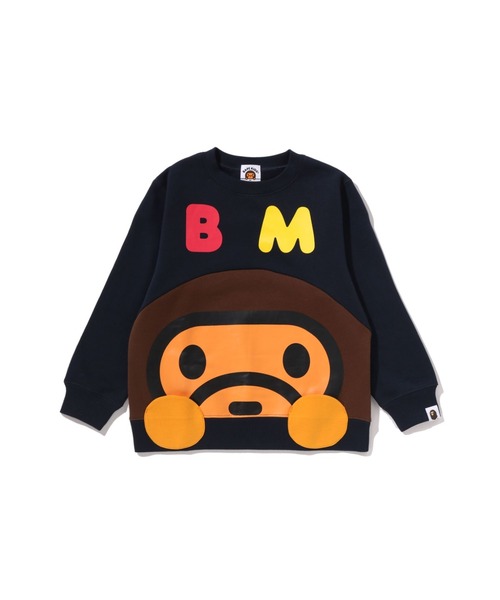 BABY MILO CREWNECK SWEATSHIRT（スウェット）｜A BATHING APE（ア